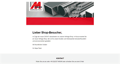 Desktop Screenshot of mepa-shop.de